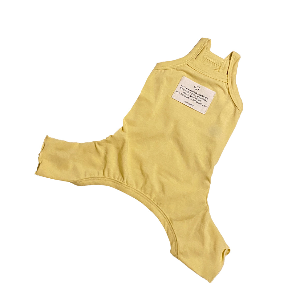 STANDARD SLEEVELESS ALL IN ONE (YELLOW)
