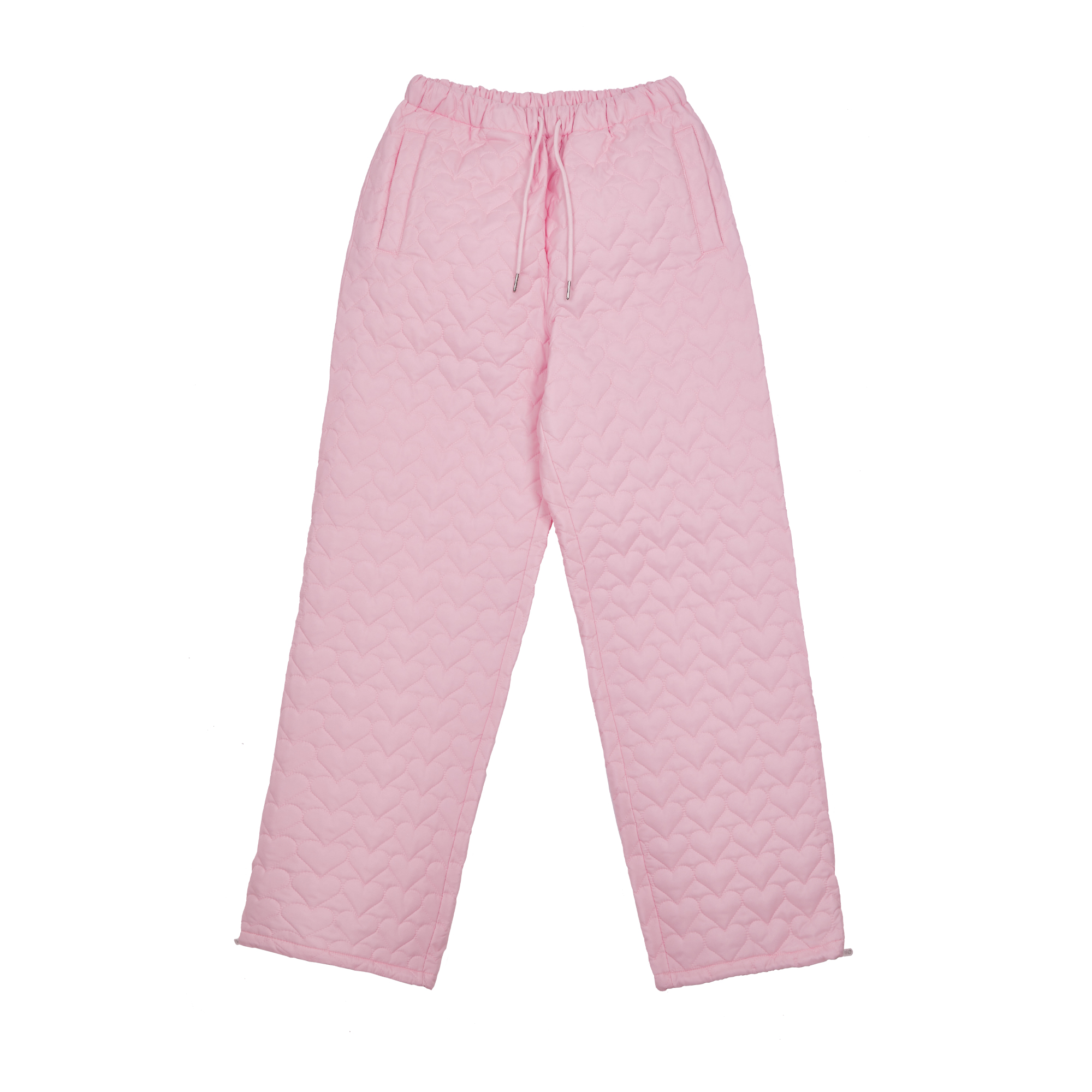 Sallysoom heart quilting pants for adult (Pink)