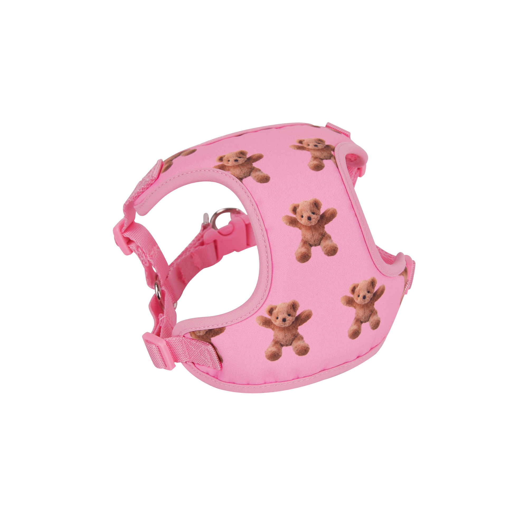 Bear Bear cushioing X harness (Pink)