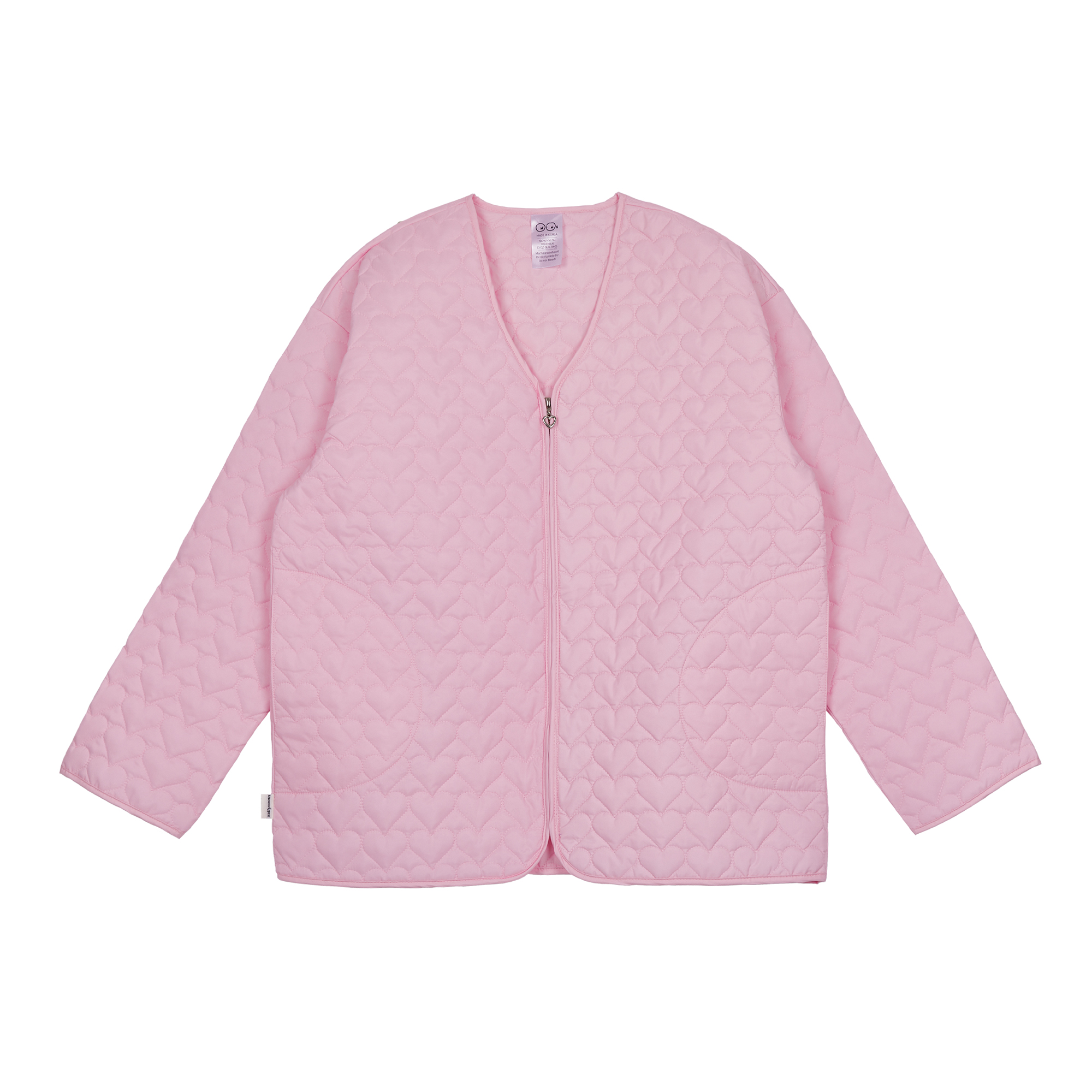 Sallysoom heart quilting jacket for adult (Pink)
