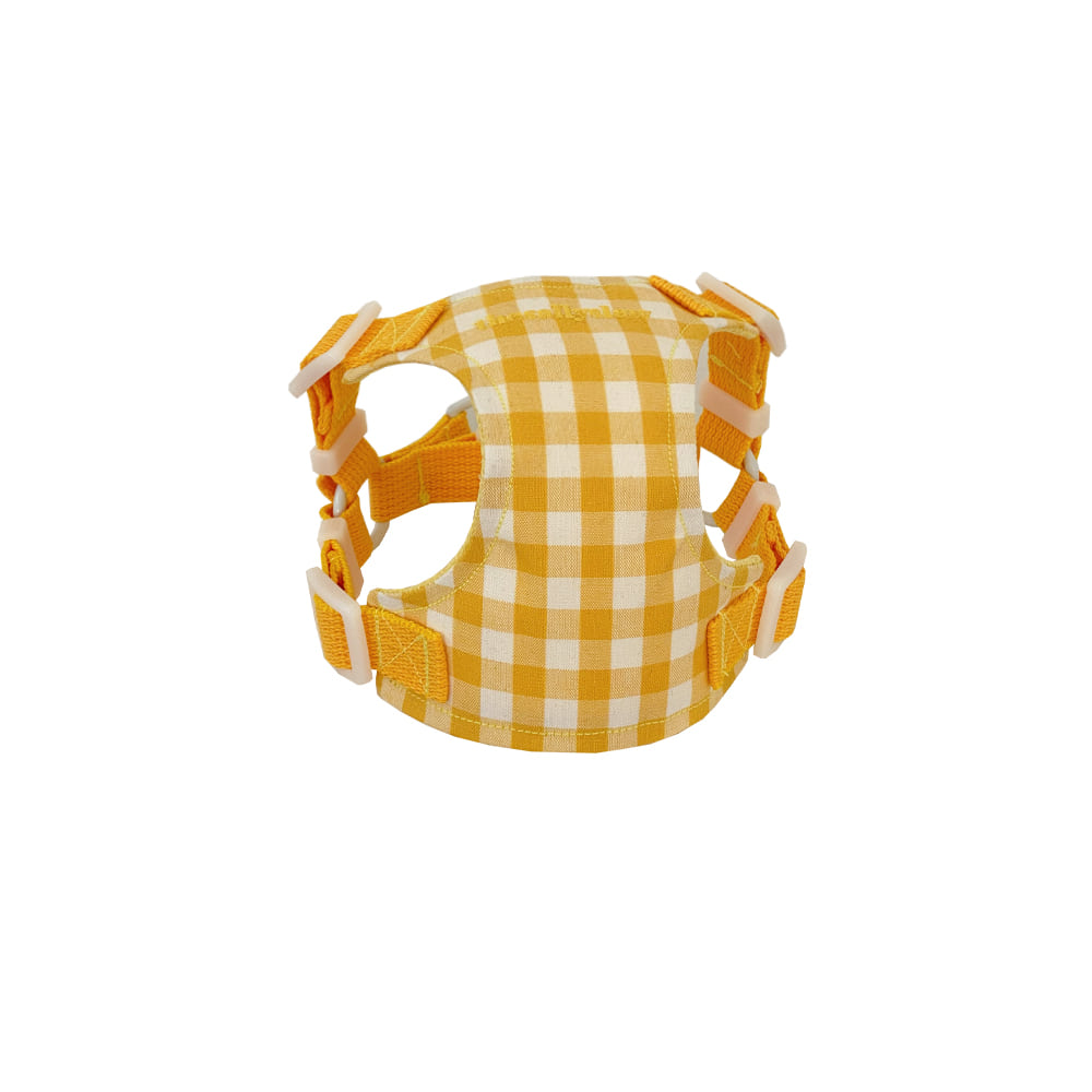Classic check harness (yellow)