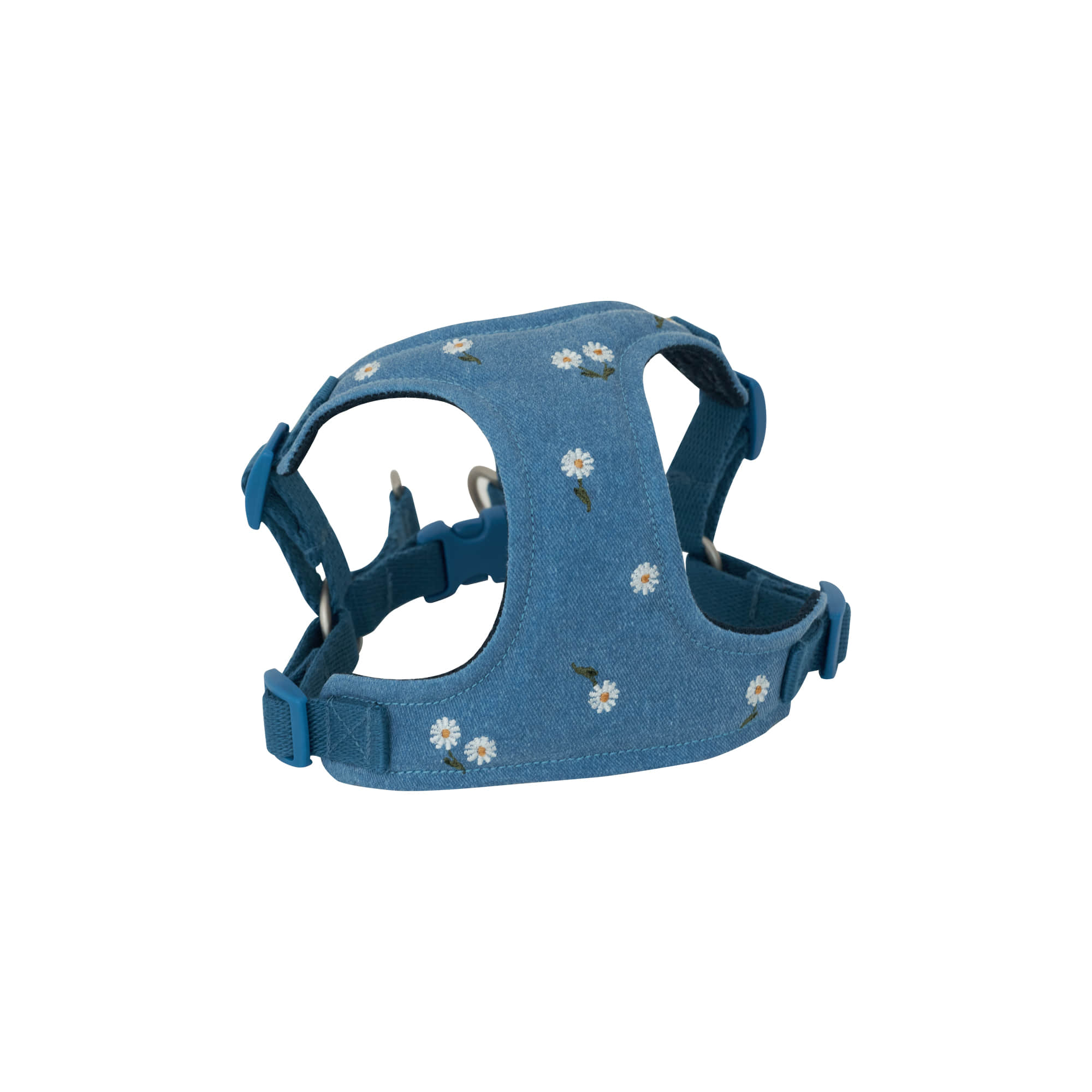 Daisy flower X type harness (Blue)