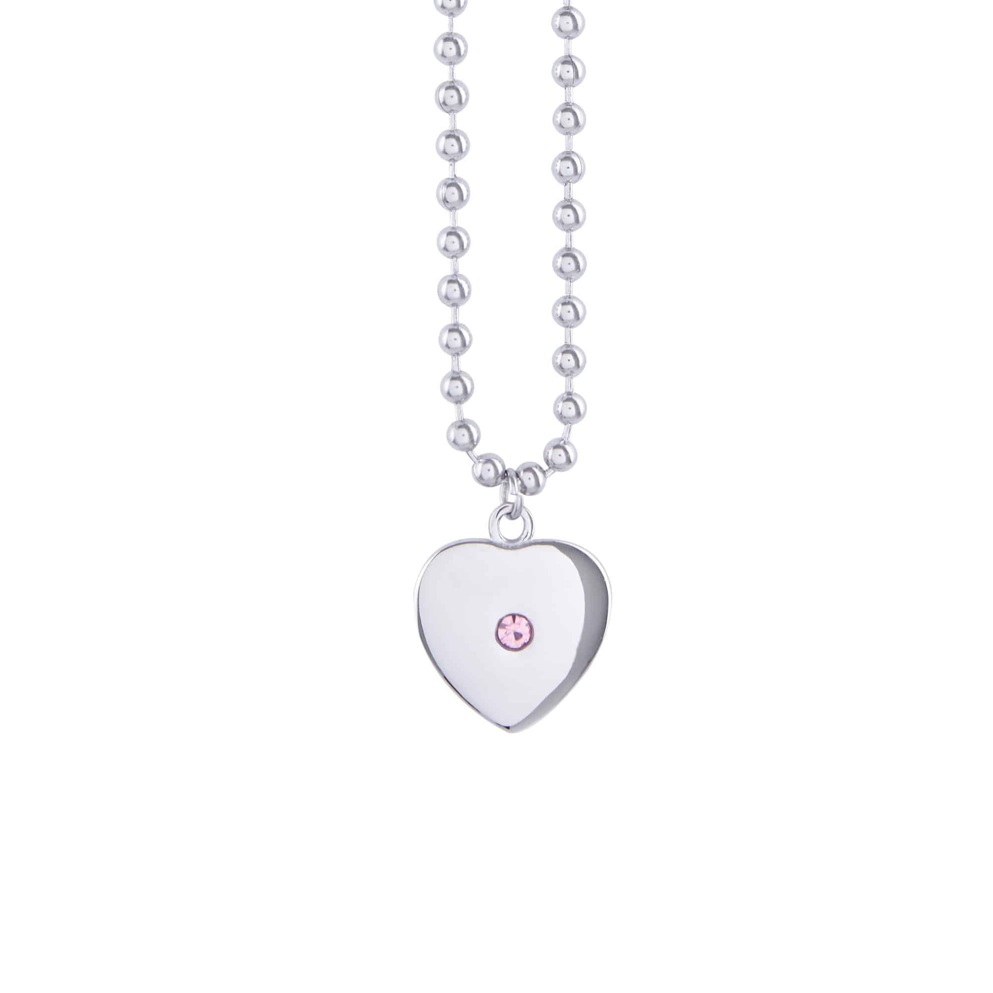 HEART STONE NECKLACE