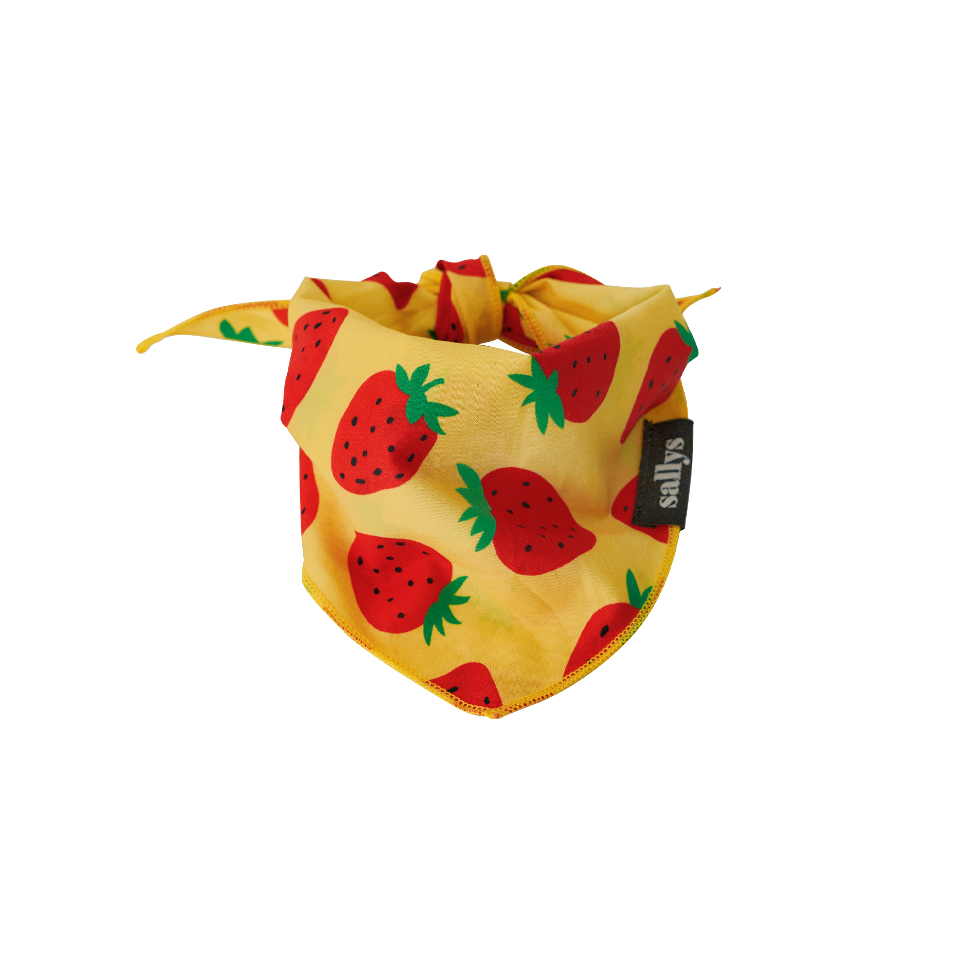 [2차]Strawberry bandana (Yellow)